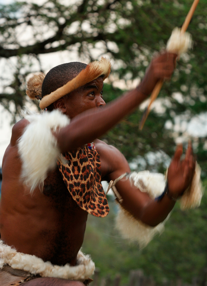 Zulu Warrior Battle Dance